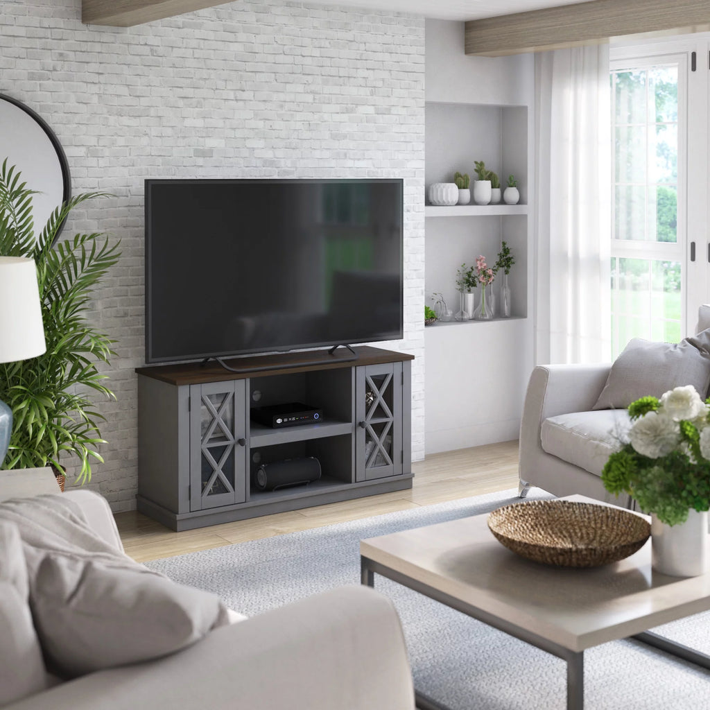 Antique Gray TV Stand U839937
