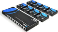 1x8 HDMI Extender Splitter Over Single Cable CAT5e/6/7 with IR Remote P7039