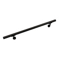 Black Sand Aluminum Handrail Section with Mounts T52763