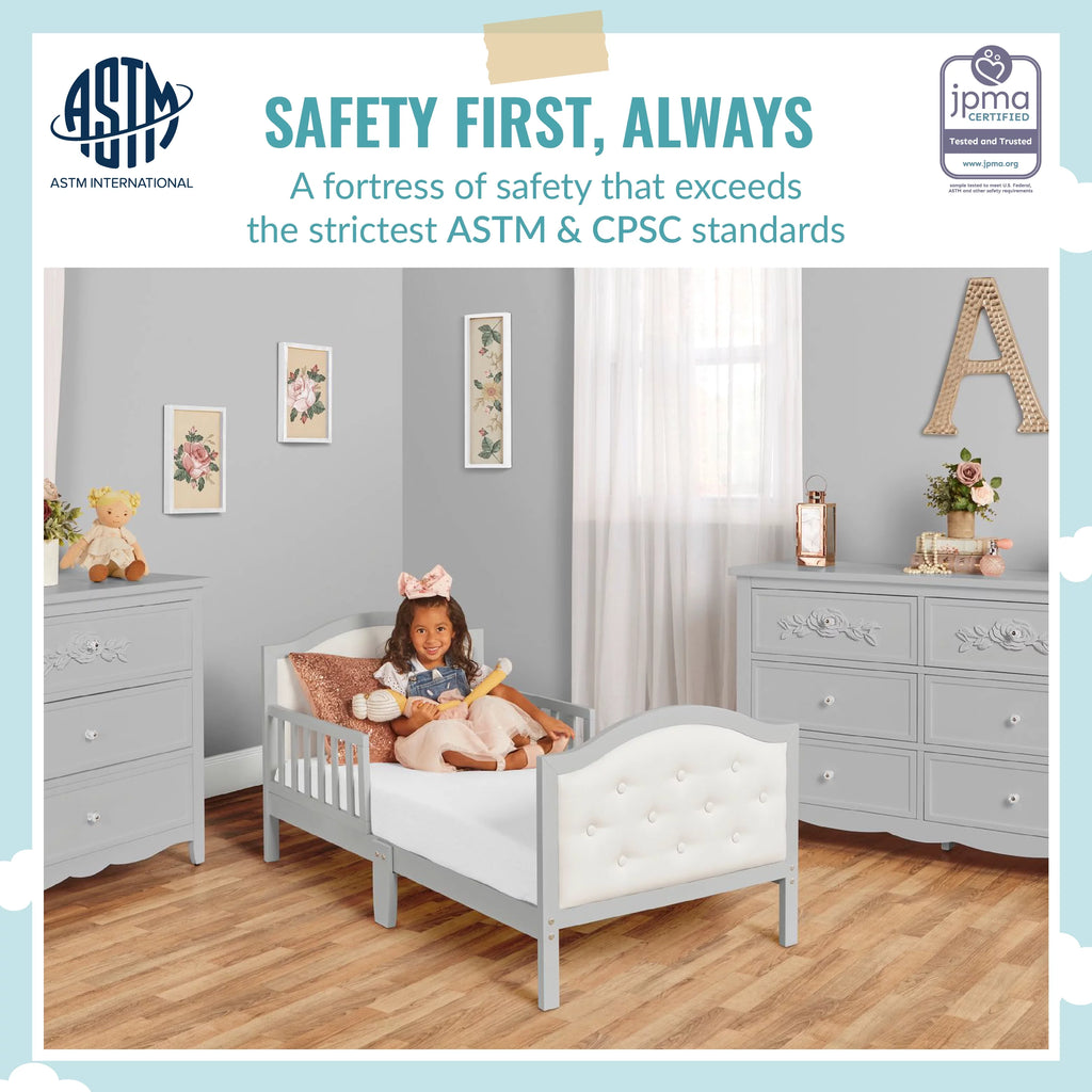 Grey Toddler Bed I7495