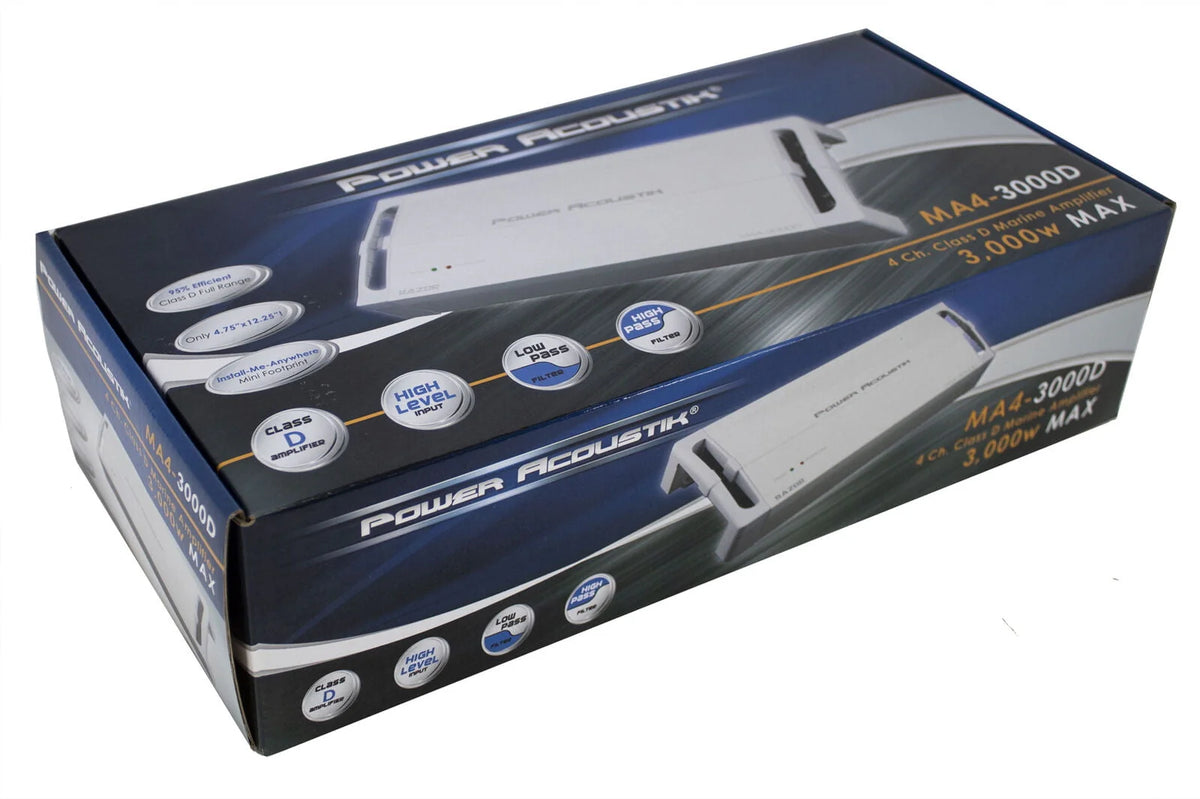Class D Amp 4 Channels 3,000 Watts Max D376