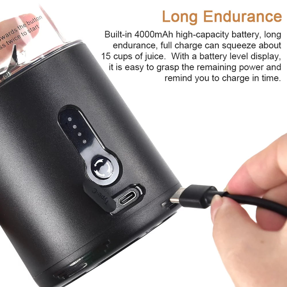 Portable USB Electric Blender 530ml Y8921