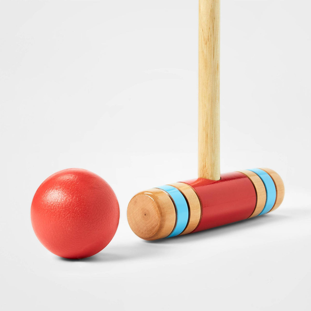 24 Pieces Croquet Game Set with Storage Carry Bag C201