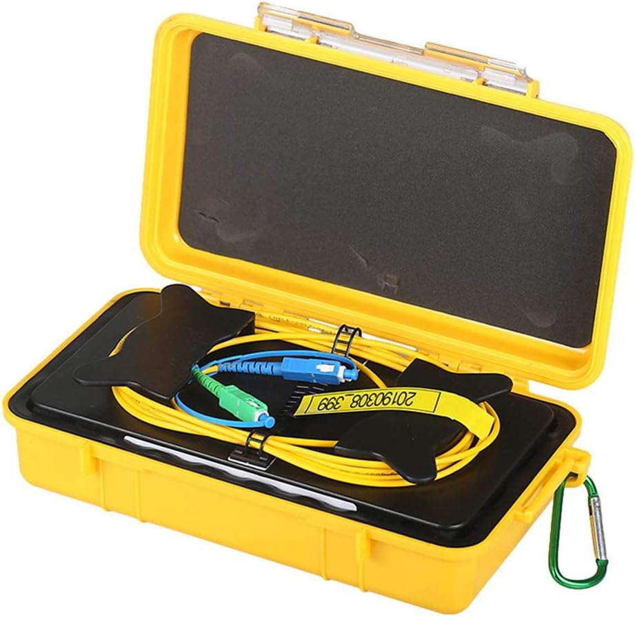 Fiber Optic OTDR Launch Cable Box Singlemode 9/125 SC/UPC-SC/APC Connector (1000M) N226422