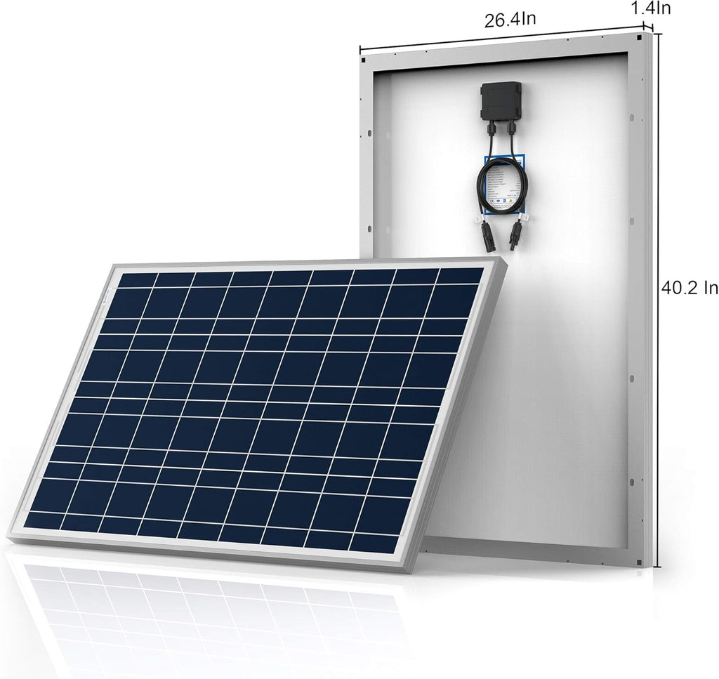 200W Polycrystalline Solar Panel Kit with 30A MPPT Controller E520