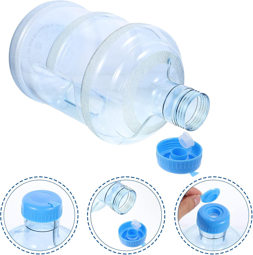 Plastic 5 Gallon Water Bottle with Cap PVC A5996