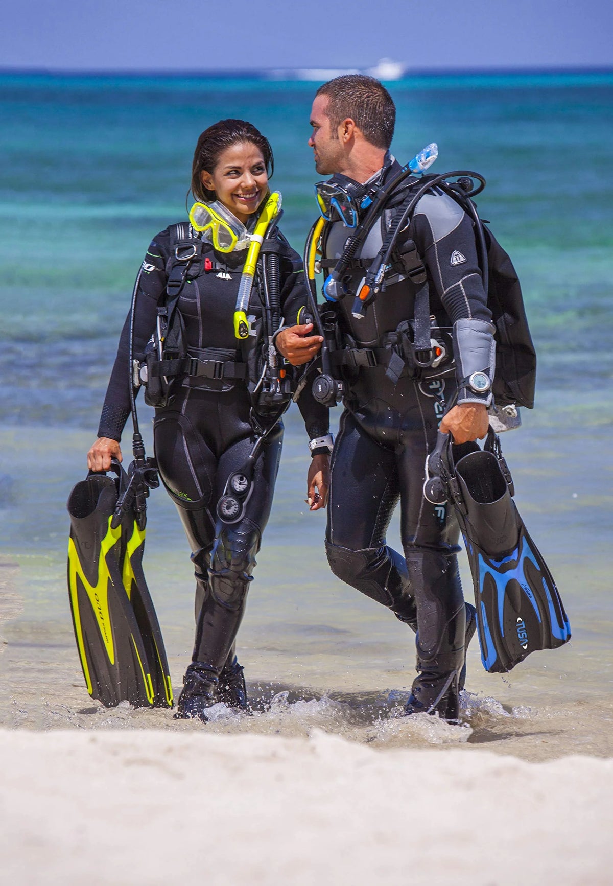 Black Scuba Fin Y30953