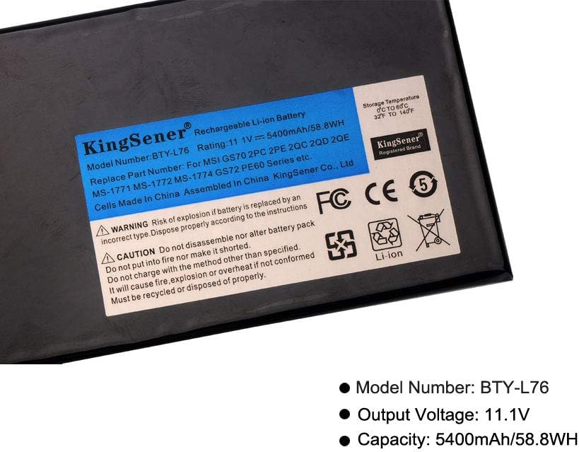 Laptop Battery 5400mAh Pack of 2 R631