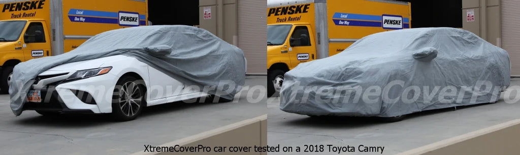 Gray Car Cover B3511