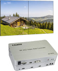 2x2 Video Wall Controller, 4K@60Hz, HDMI 2.0, HDCP 2.2, 90° Rotation, Edge Masking A339