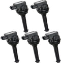 Set of 5 Ignition Coils for Volvo L5 2.3L 2.4L 2.5L H795