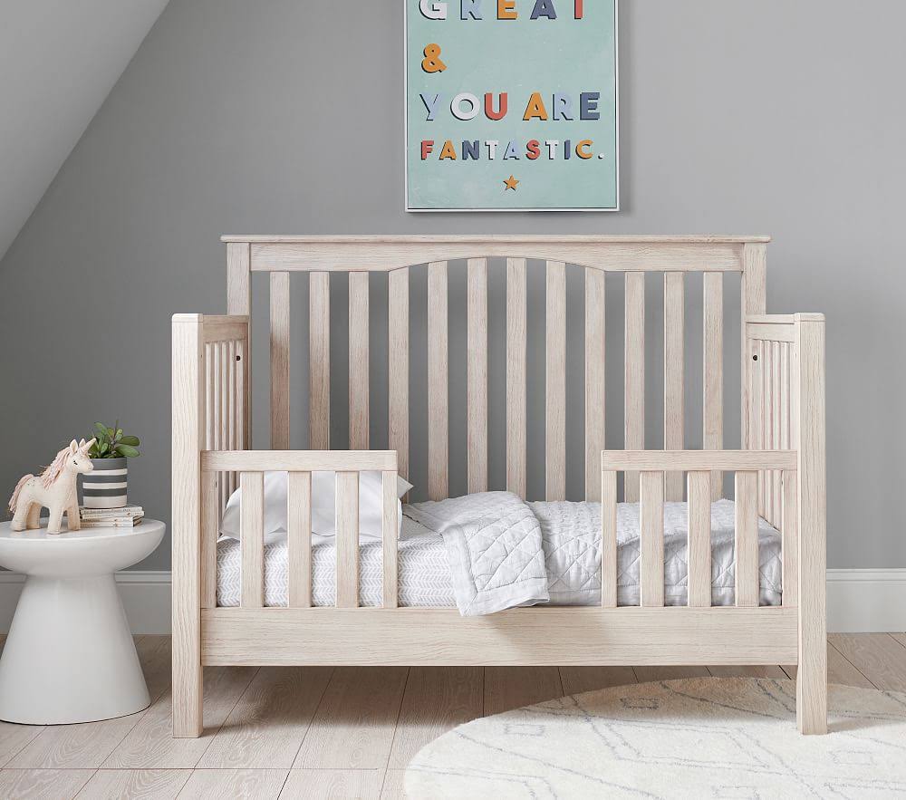 4-in-1 Toddler Bed Conversion Kit, Simply White Y3412