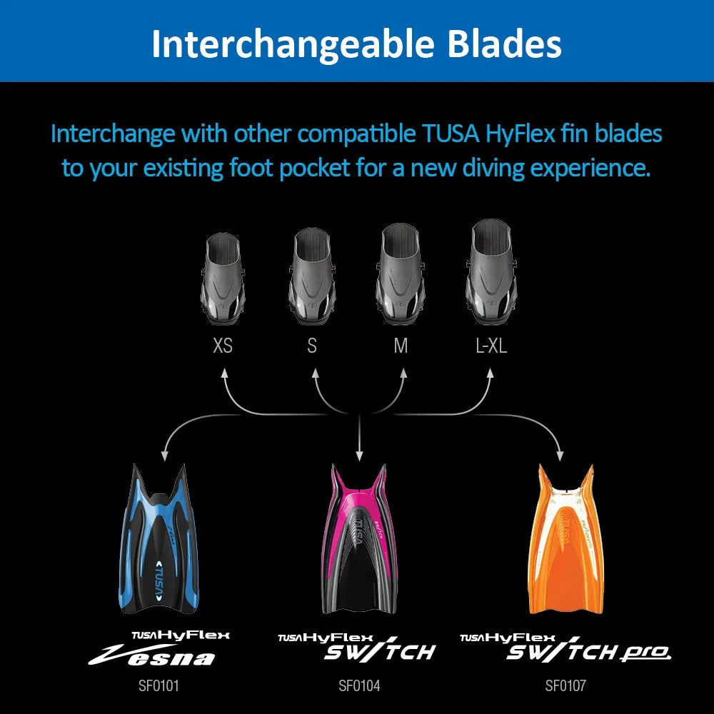 Black Scuba Fin Y30953