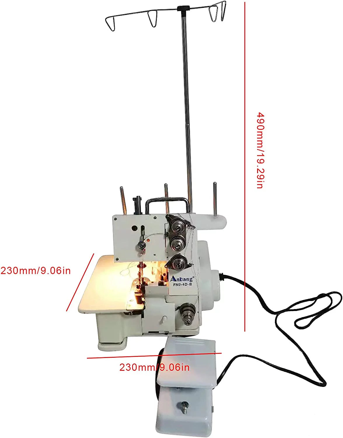 Four-Thread Overlock Serger Sewing Machine S827643