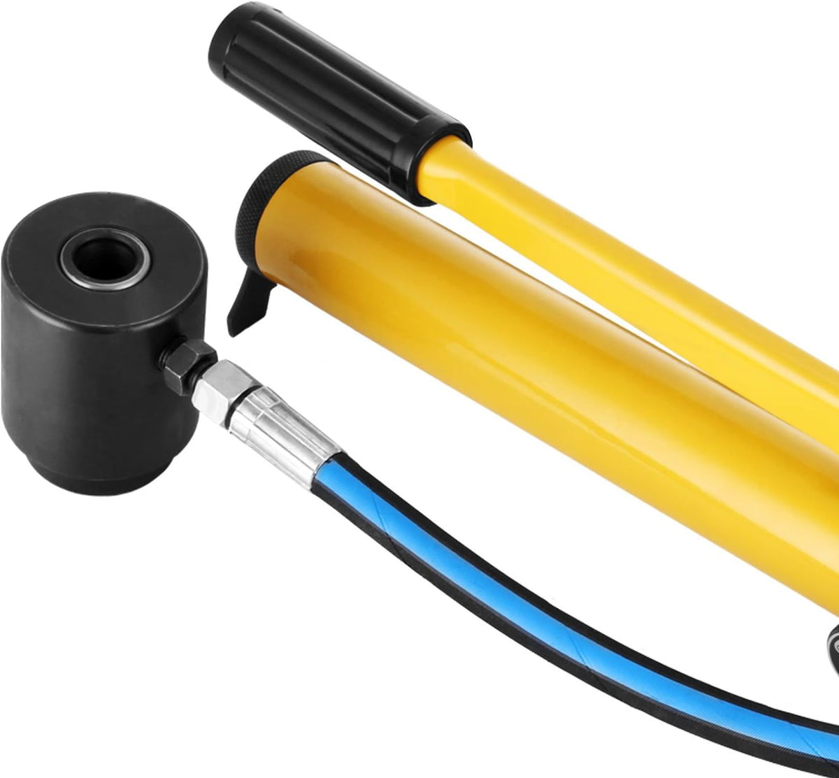 10 Ton Hydraulic Knockout Punch Driver Tool Kit with 6 Dies S685