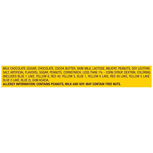 M&M's Peanut Candy, 19.2 Ounce (4 Bags) Z70146