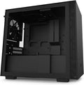 Black Mini-ITX PC Gaming Case with Tempered Glass Side Panel M962