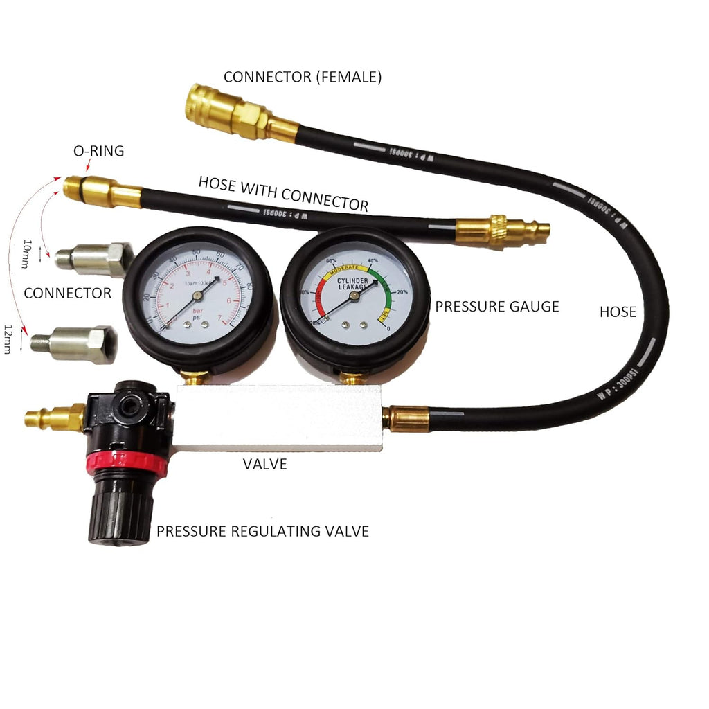 Engine Cylinder Leak Tester Gauges Set Z192