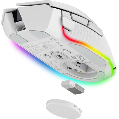 Black Wireless Gaming Mouse with HyperScroll Tilt Wheel W7467