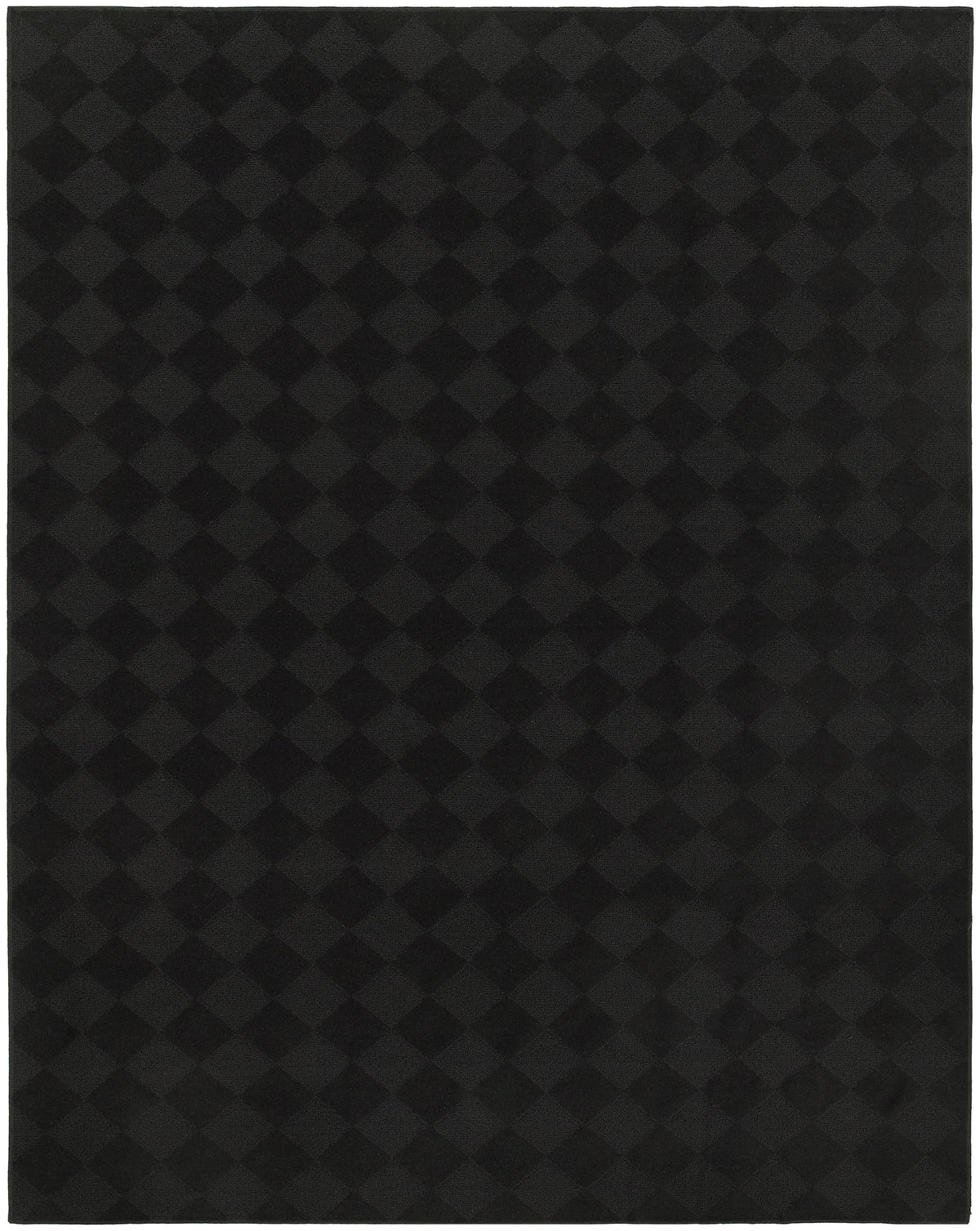 Black 7 ft. 6 in. x 9 ft. 6 in. Large Area Rug R2987