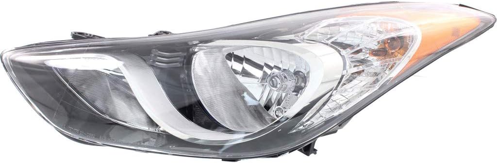 Headlight Assembly Passenger Side Halogen Sedan B7270