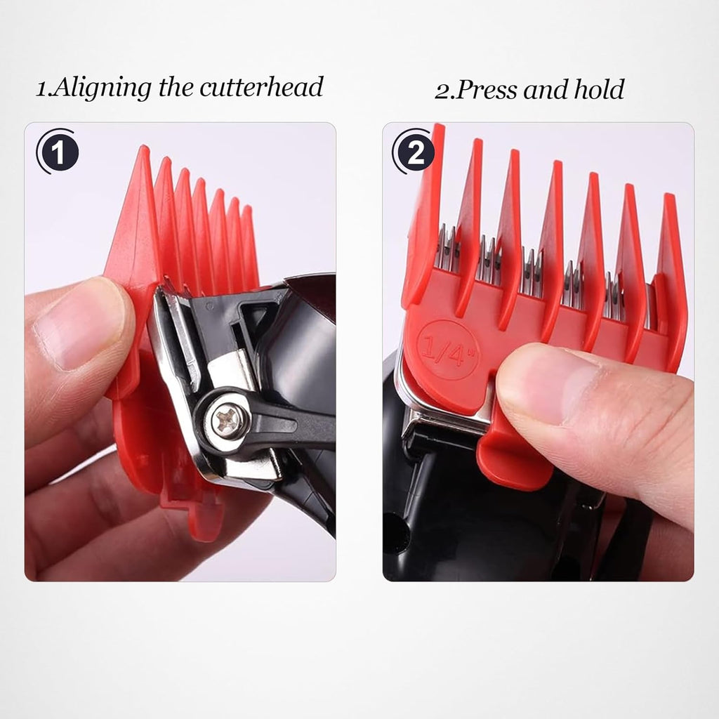 Hair Clipper Guards for Wahl Clippers from 1/8" to 1" T711236