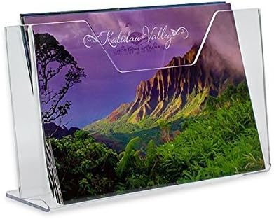 Postcard Holder Stand Rack Display Horizontal 6 Pack H101279