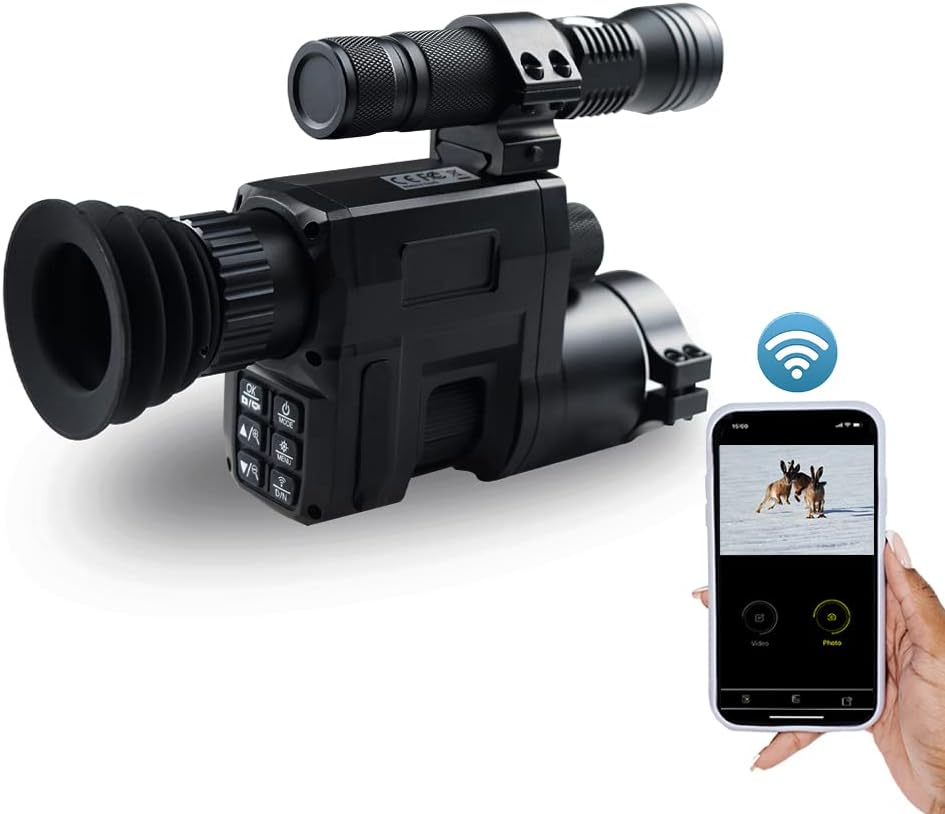 WiFi Digital Night Vision Scope Video Camera 960P 1.3 inch HD Display U925