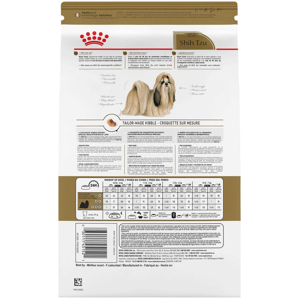 Shih Tzu Adult Dry Dog Food H936