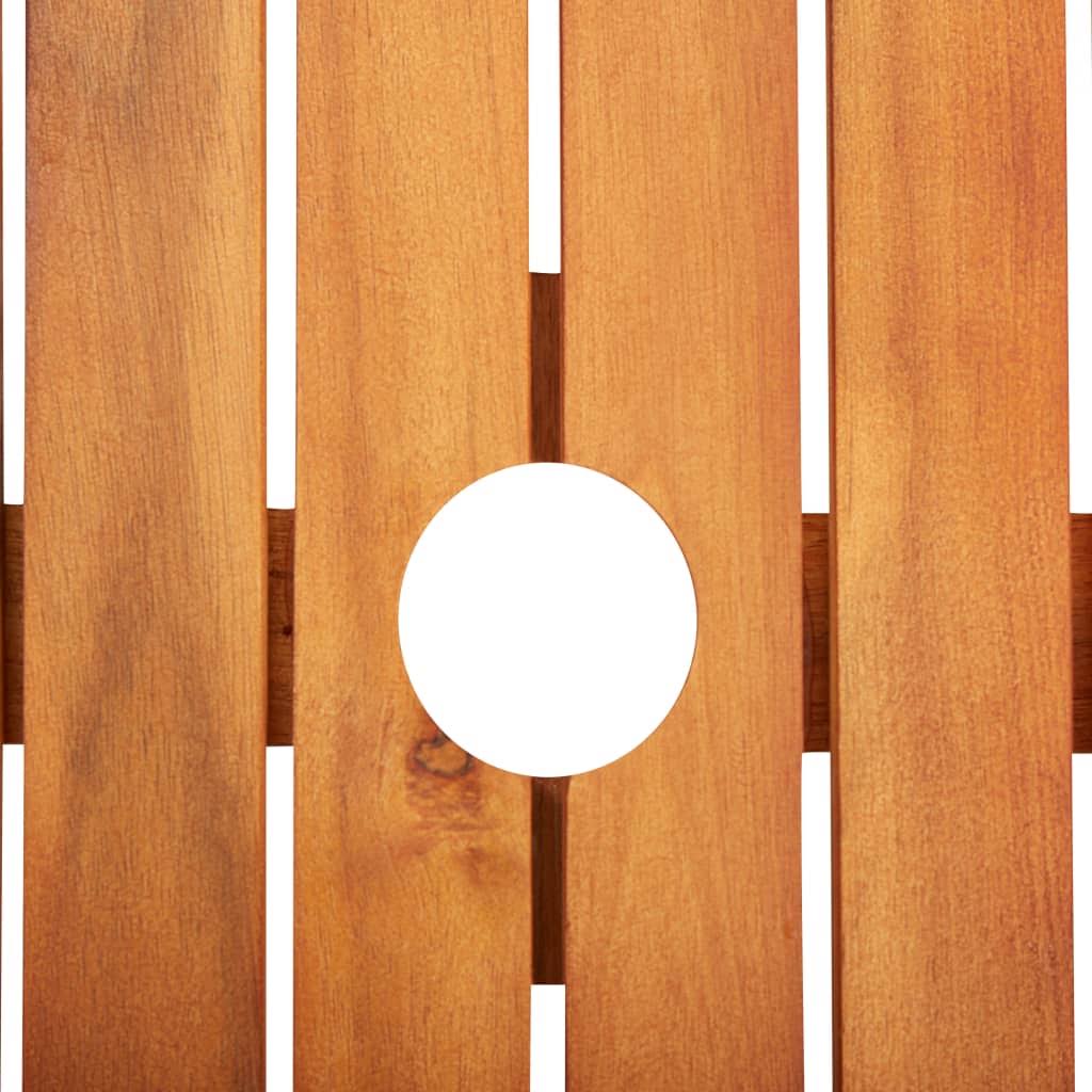 Solid Acacia Wood Garden Table K7208