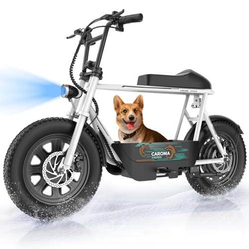 16" All Terrain Fat Tire Electric Scooter with Seat Q342