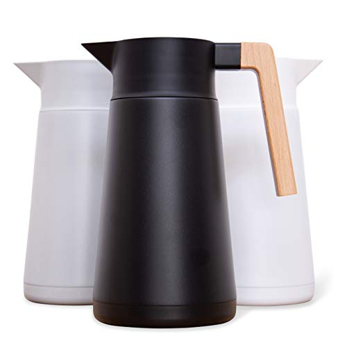 68 Oz Stainless Steel Insulated Coffee Carafe with Tea Infuser and Strainer N539
