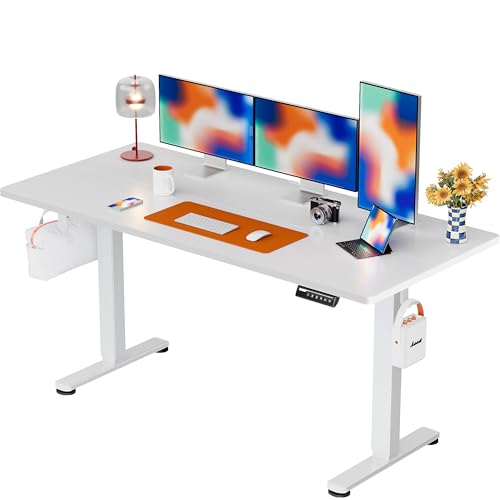 48 x 24 Inches Height Adjustable Electric Standing Desk with Memory Y52397