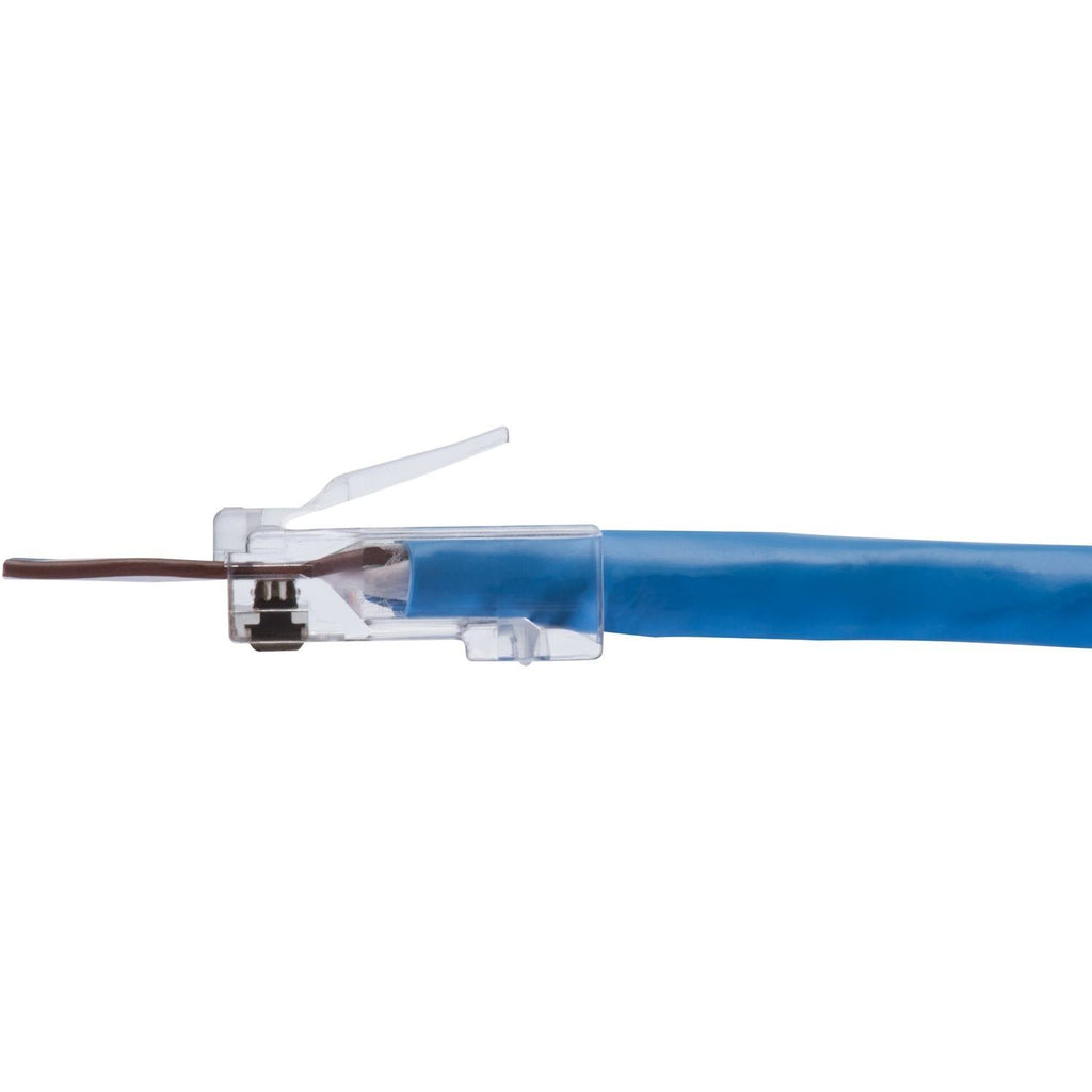 CAT-6 Feed-Thru RJ45 Mod Plugs 100 count S685