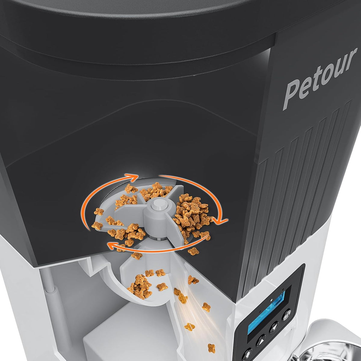 Automatic Cat Feeder with Stainless Steel Bowl Z118