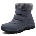 Women's Winter Snow Boots Faux Fur Lined Waterproof Outdoor Booties B7037