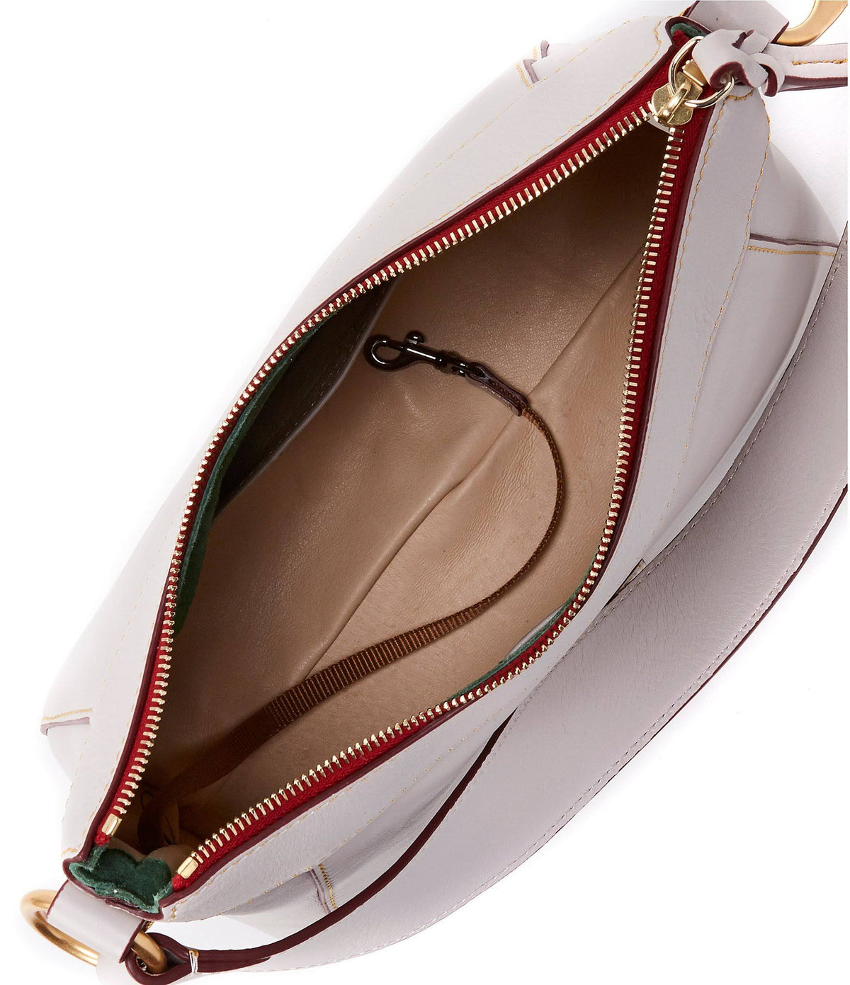 Large Hobo Bag - Ecru M587