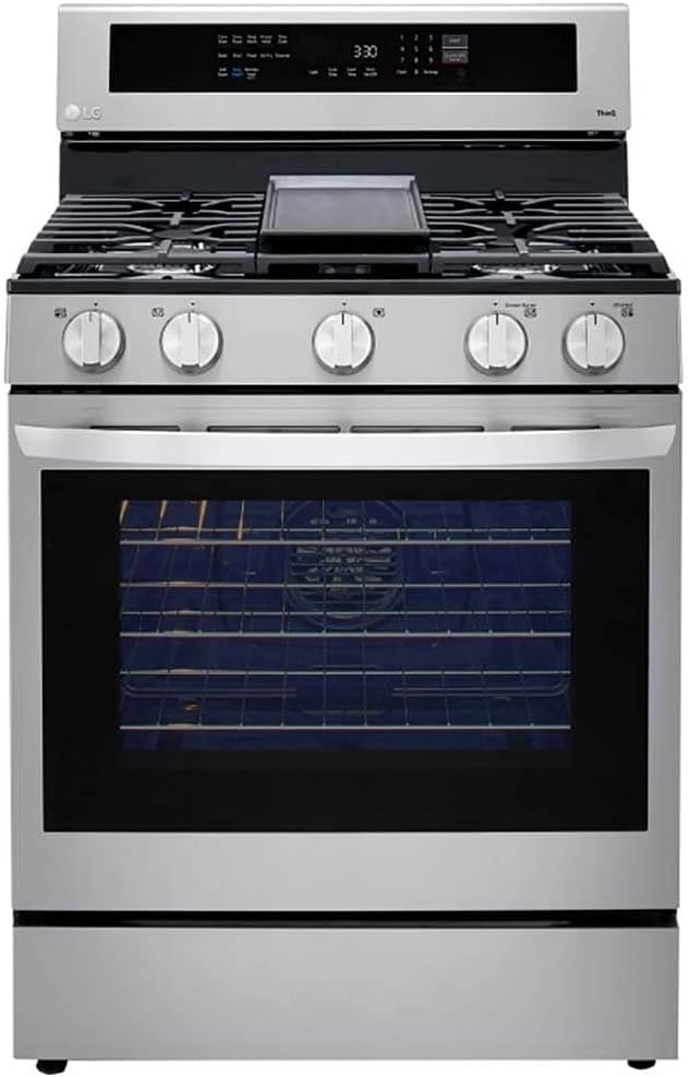 5.8 Cu. Ft. Stainless Steel Gas Range C4024