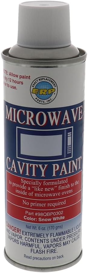 Snow White 6oz Microwave Cavity Spray Paint U776