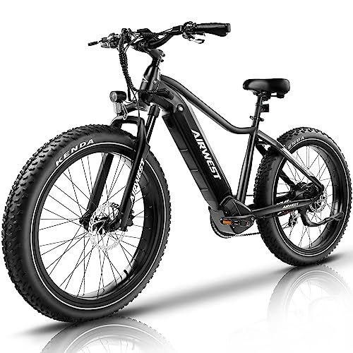 1000W BAFANG Motor 48V 15Ah LG Battery 26" x4.0 Fat Tire Electric Bicycle with Hydraulic Disc Brakes M7727