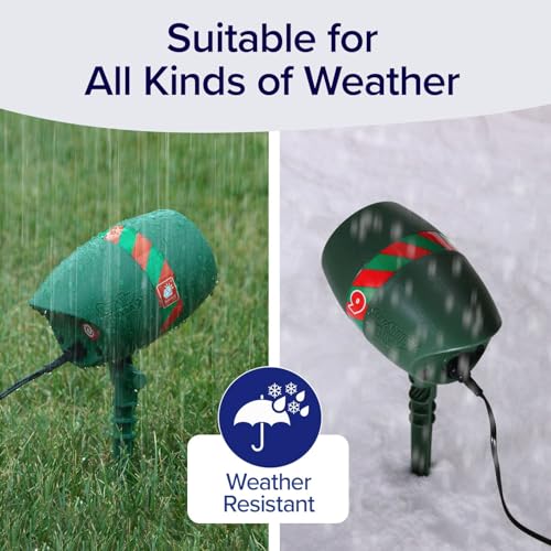 2 Pack Outdoor Christmas Laser Projector with Remote C4158
