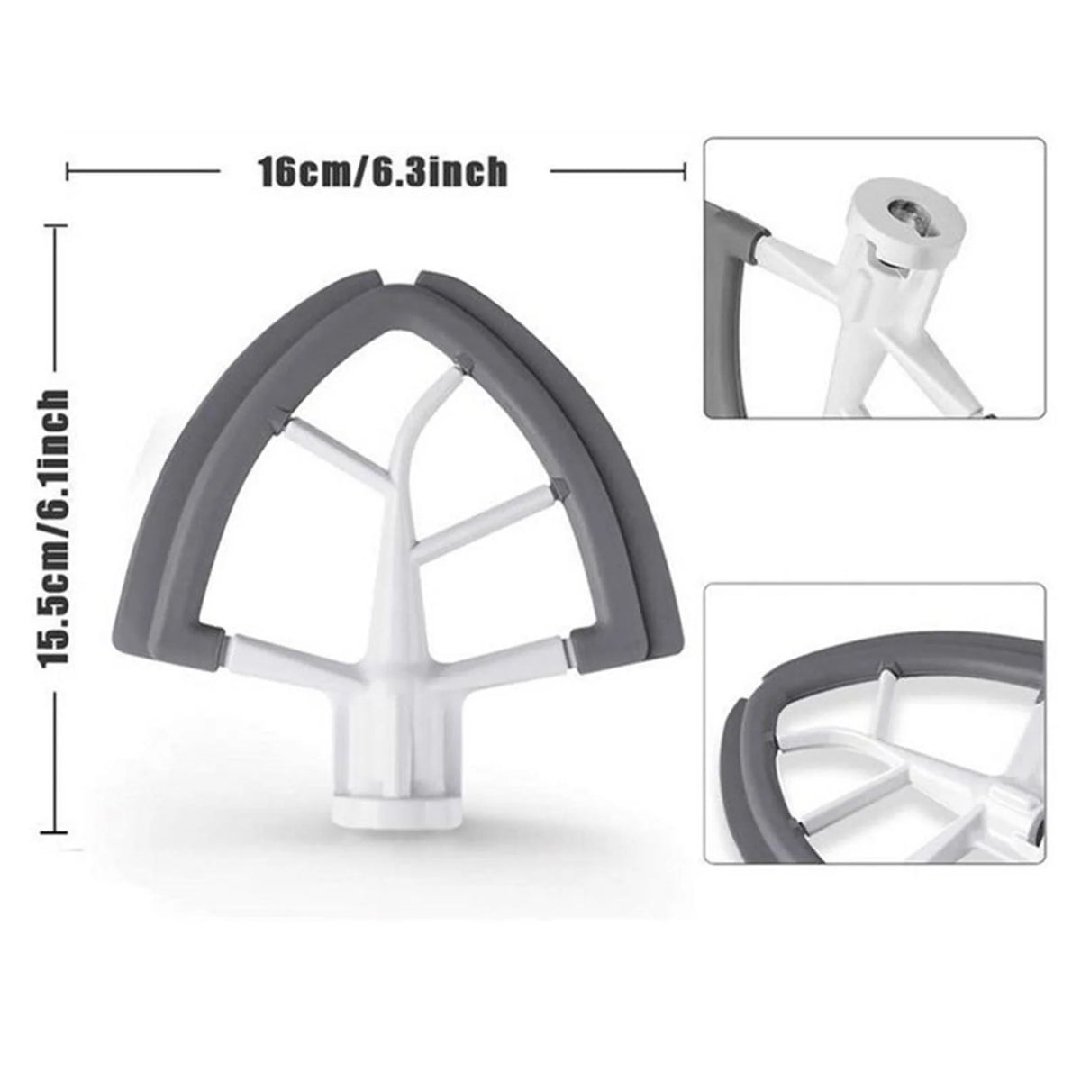 Tilt-Head Flat Beater Replacement for KitchenAid 4.5-5QT Mixers M904