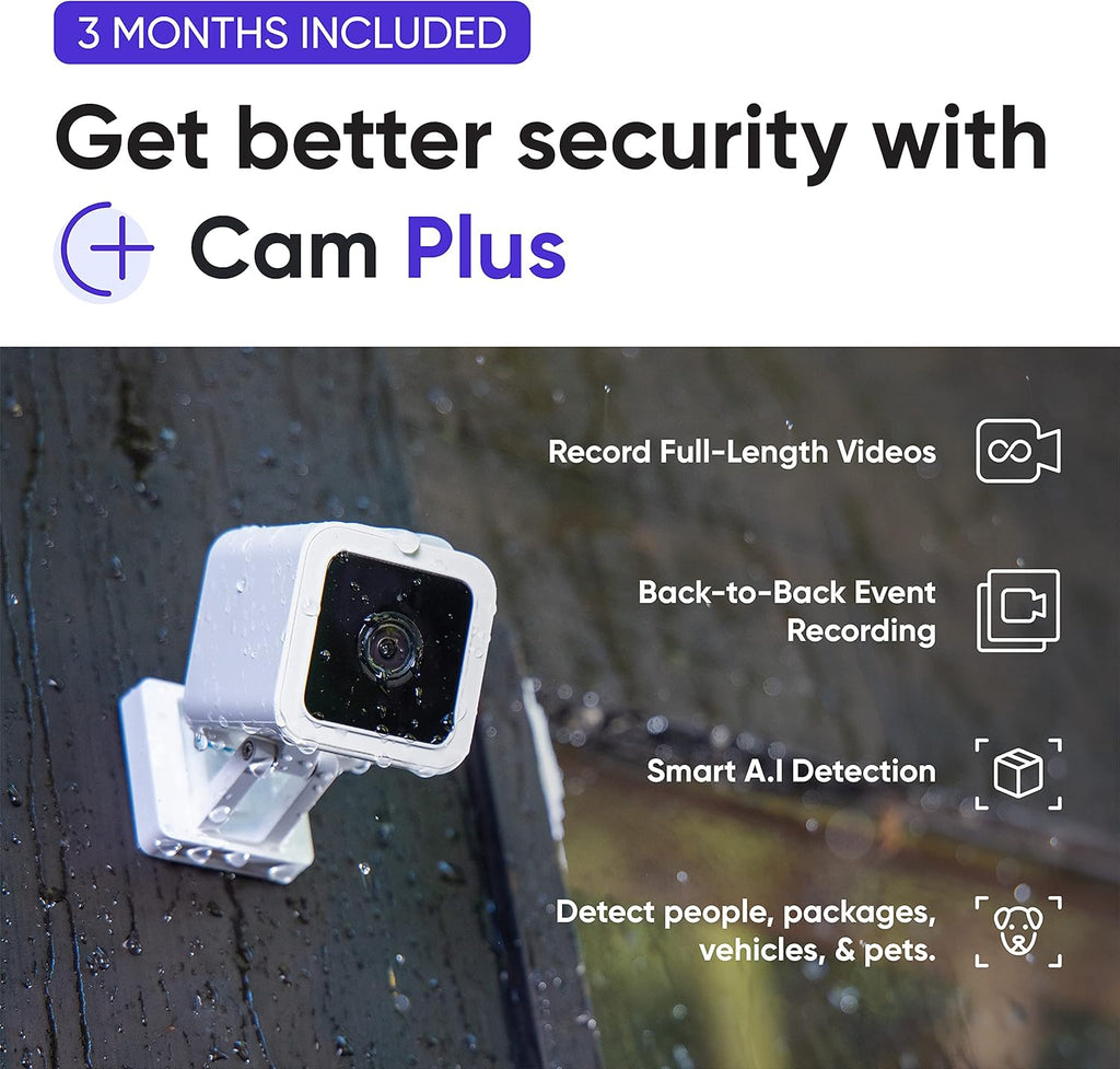 1080p HD Indoor/Outdoor Video Camera with Color Night Viewing and 2-Way Audio O806