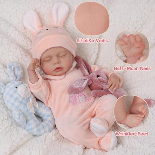 12 Inch Silicone Full Body Reborn Baby Dolls M488