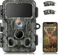 4K 30MP Trail Camera with Night Vision 120° Wide Angle IP66 Waterproof N857200