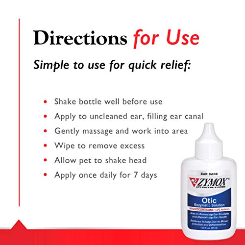 1.25oz Otic Enzymatic Solution with 1% Hydrocortisone X187617