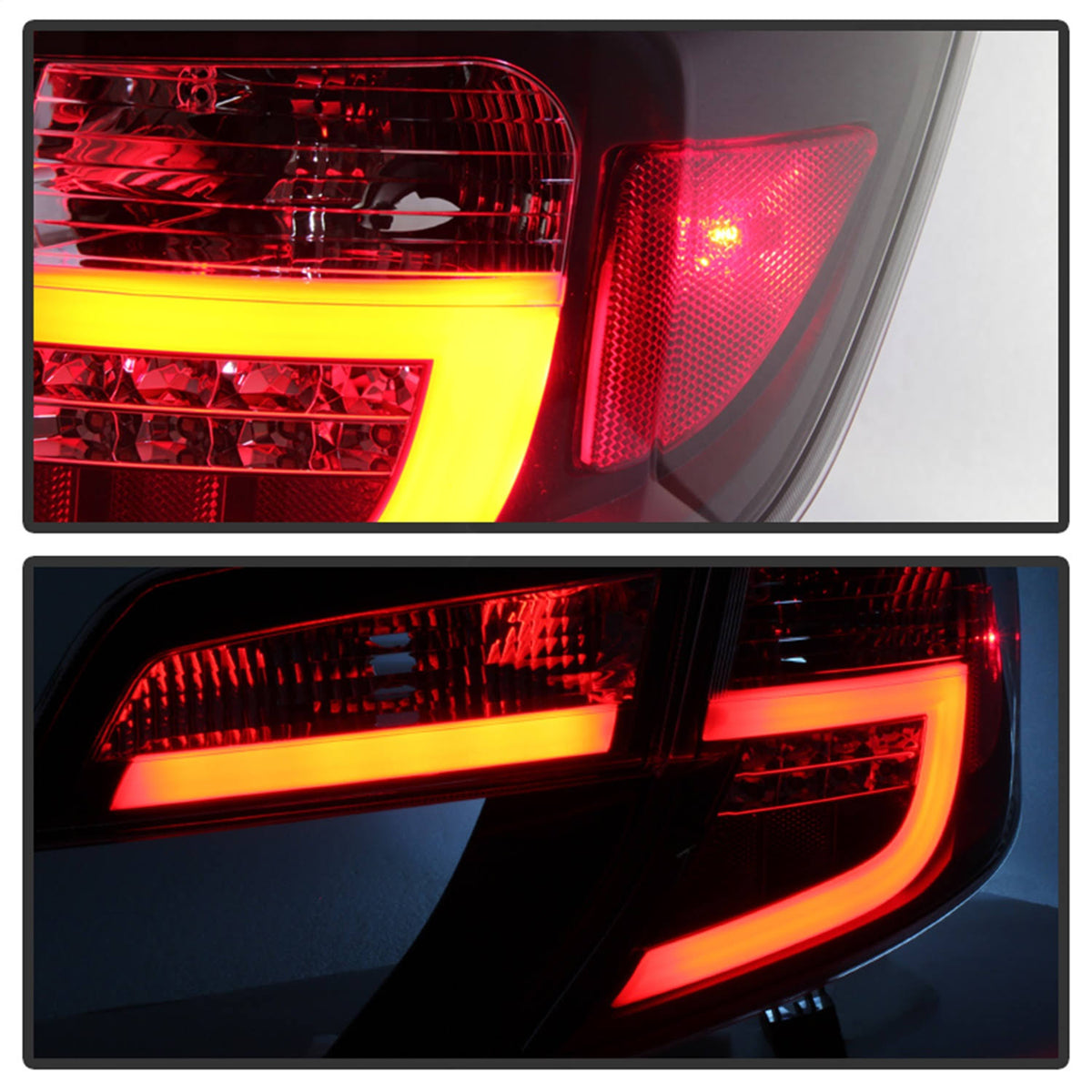 Black LED Tail Lights F138