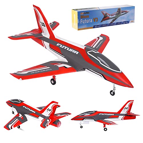EDF Jet Remote Control Airplane 80mm Ducted Fan 12-Blade 6 Channel PNP H798