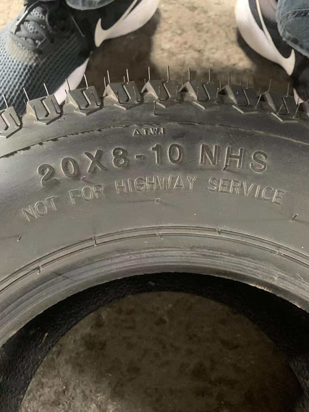 20x8-10 Lawn Mower Tires Set of 2 P455