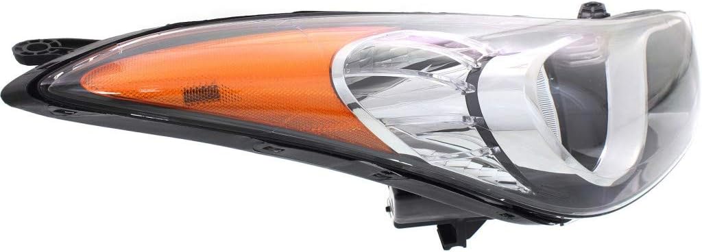 Headlight Assembly Passenger Side Halogen Sedan B7270